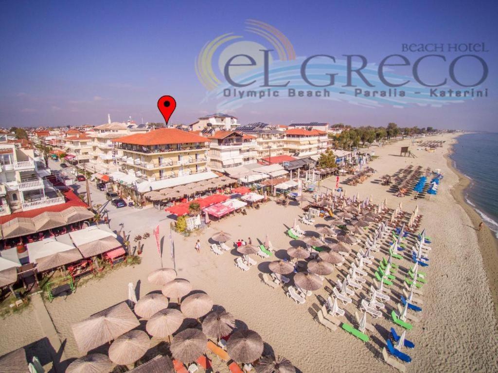 El Greco Hotel Olympic Beach Olympiakí Aktí Eksteriør billede