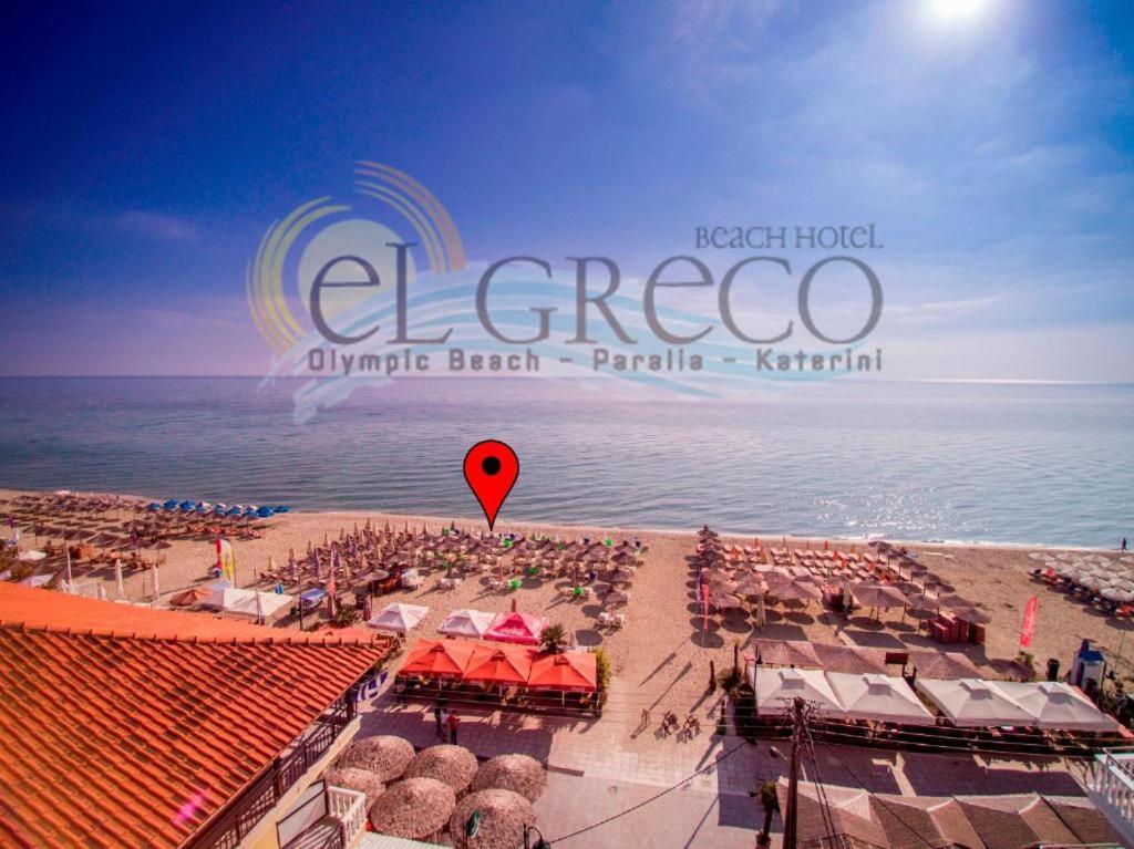 El Greco Hotel Olympic Beach Olympiakí Aktí Eksteriør billede
